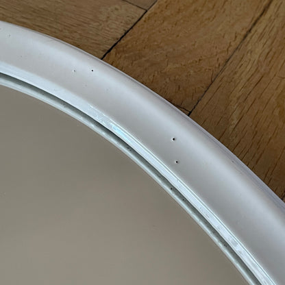 Miroir en fonte émaillée blanc - Ref 1066