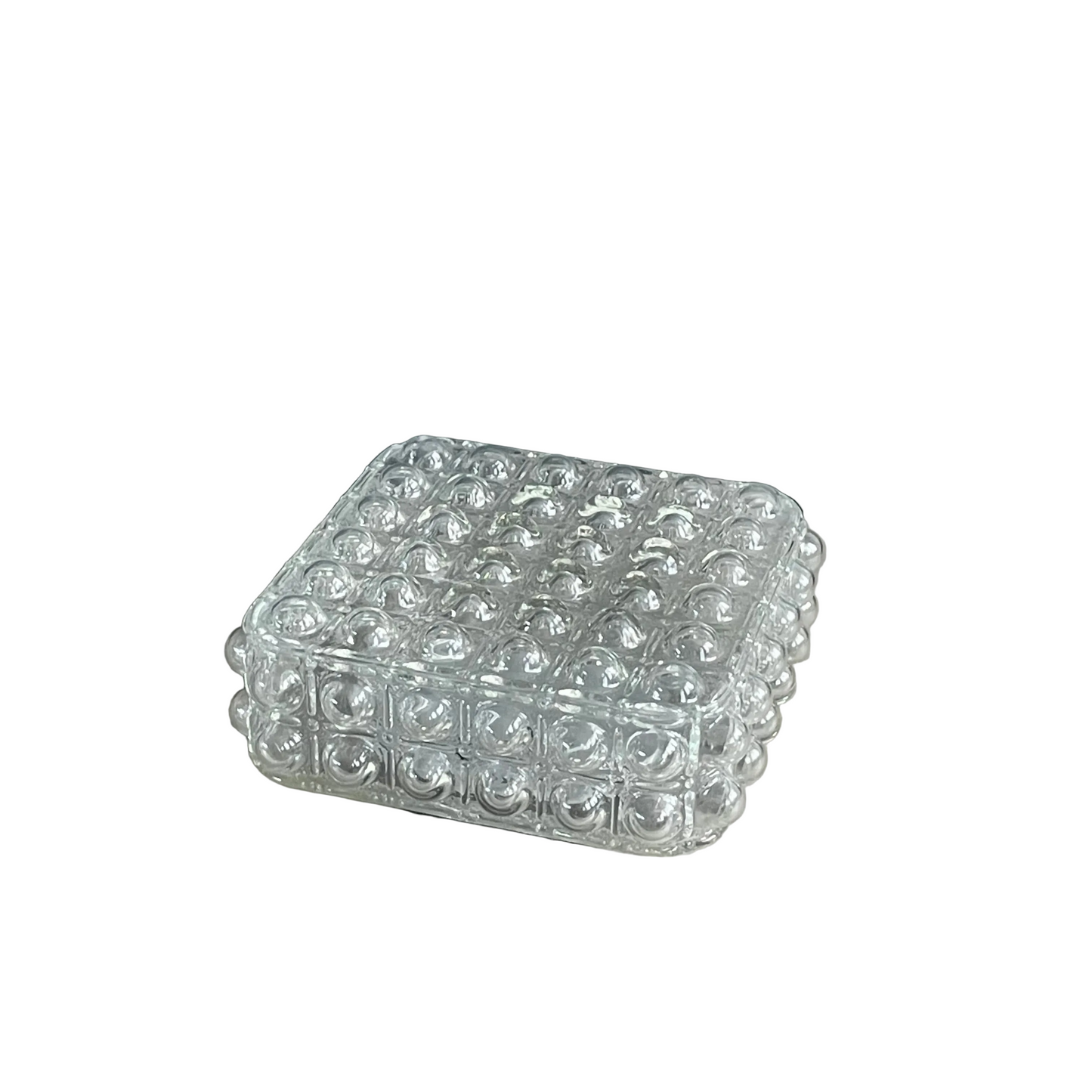 Plafonnier applique en verre moulé bulles - Ref 1147