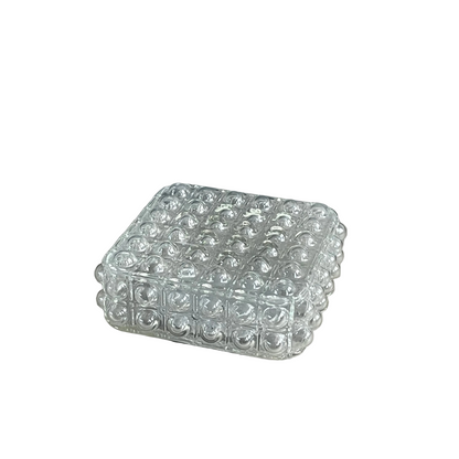 Plafonnier applique en verre moulé bulles - Ref 1147