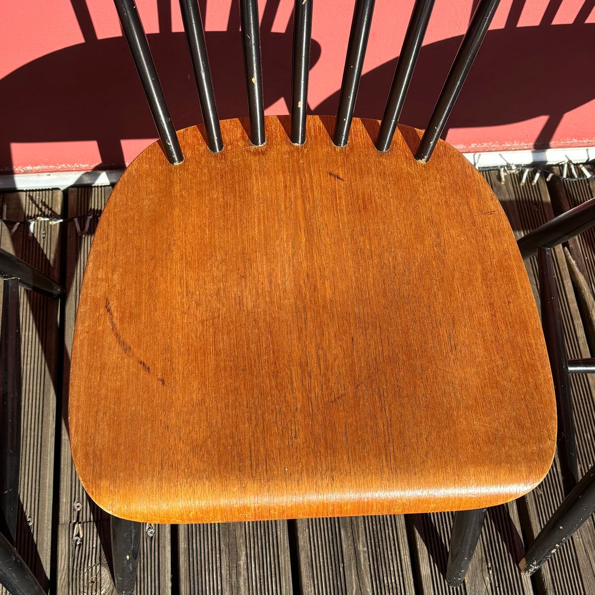 Ensemble de 4 chaises de Sven-Erik Fryklund pour Hagafors, Suède, 60’s - Ref 1397