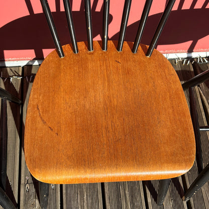 Ensemble de 4 chaises de Sven-Erik Fryklund pour Hagafors, Suède, 60’s - Ref 1397