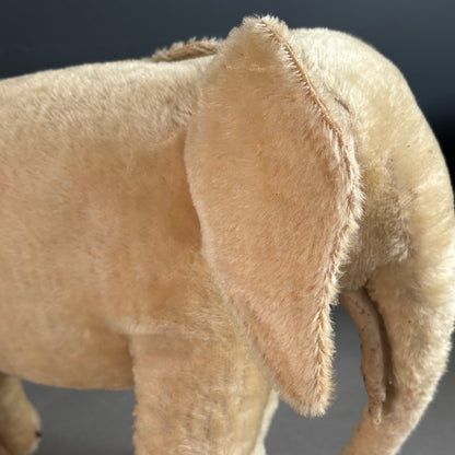 Peluche éléphant début XXème - Ref 1342