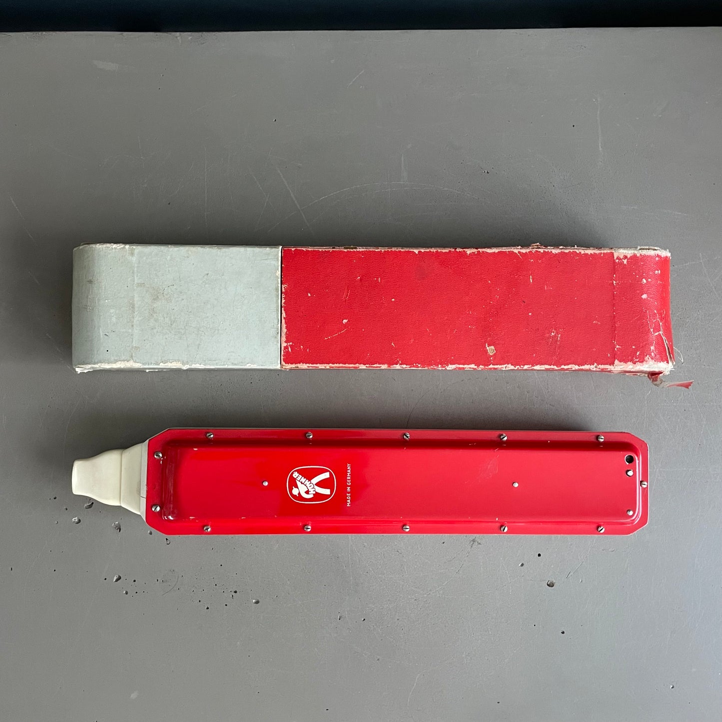 Mélodica Hohner Alto vintage, fabriqué en Allemagne, avec sa boîte d'origine - Ref 1192