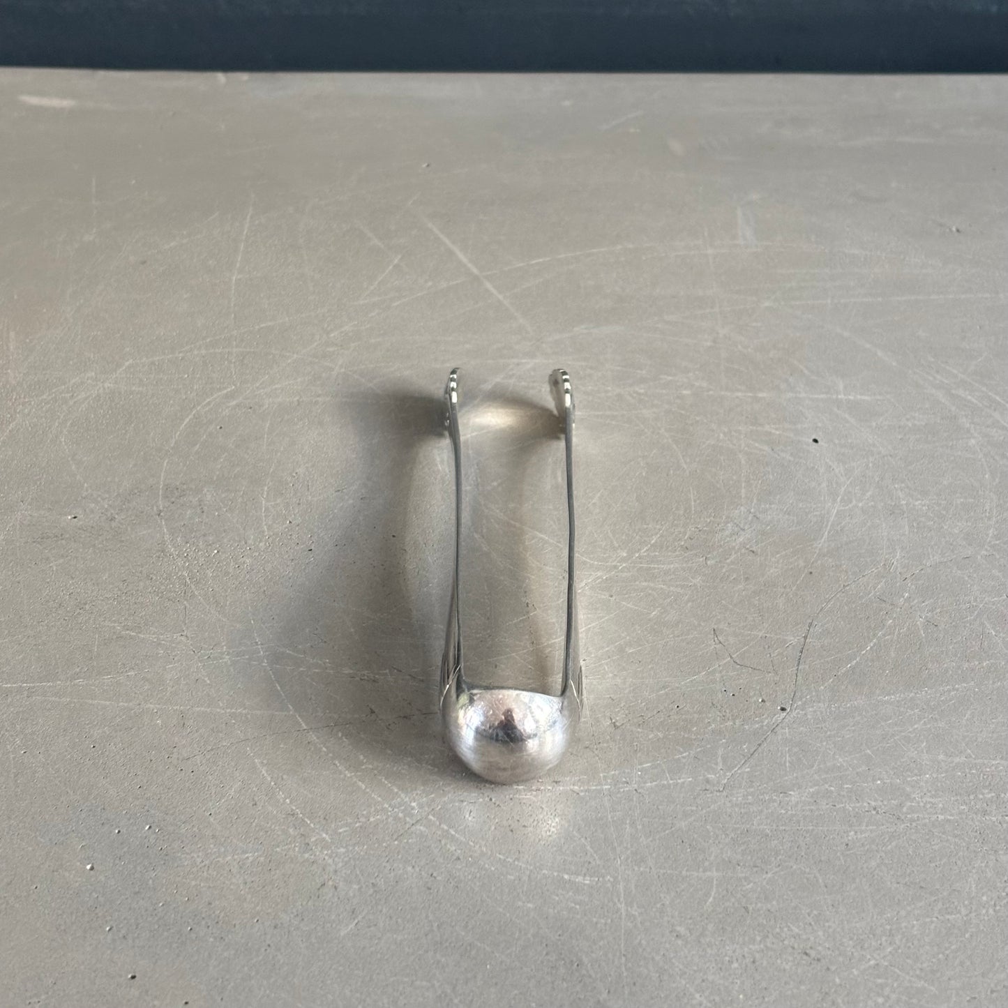 Pince à sucre en métal argenté - 12,5 cm - Ref 1223