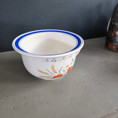 Ancien pot de chambre "À la Mariée" - Digoin & Sarreguemines - Vintage - Ref 1449