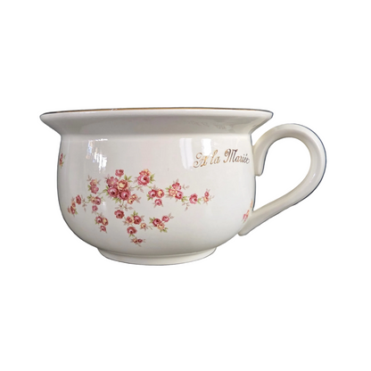 Ancien pot de chambre "À la Mariée" - Moulin des Loups - Vintage - Ref 1450