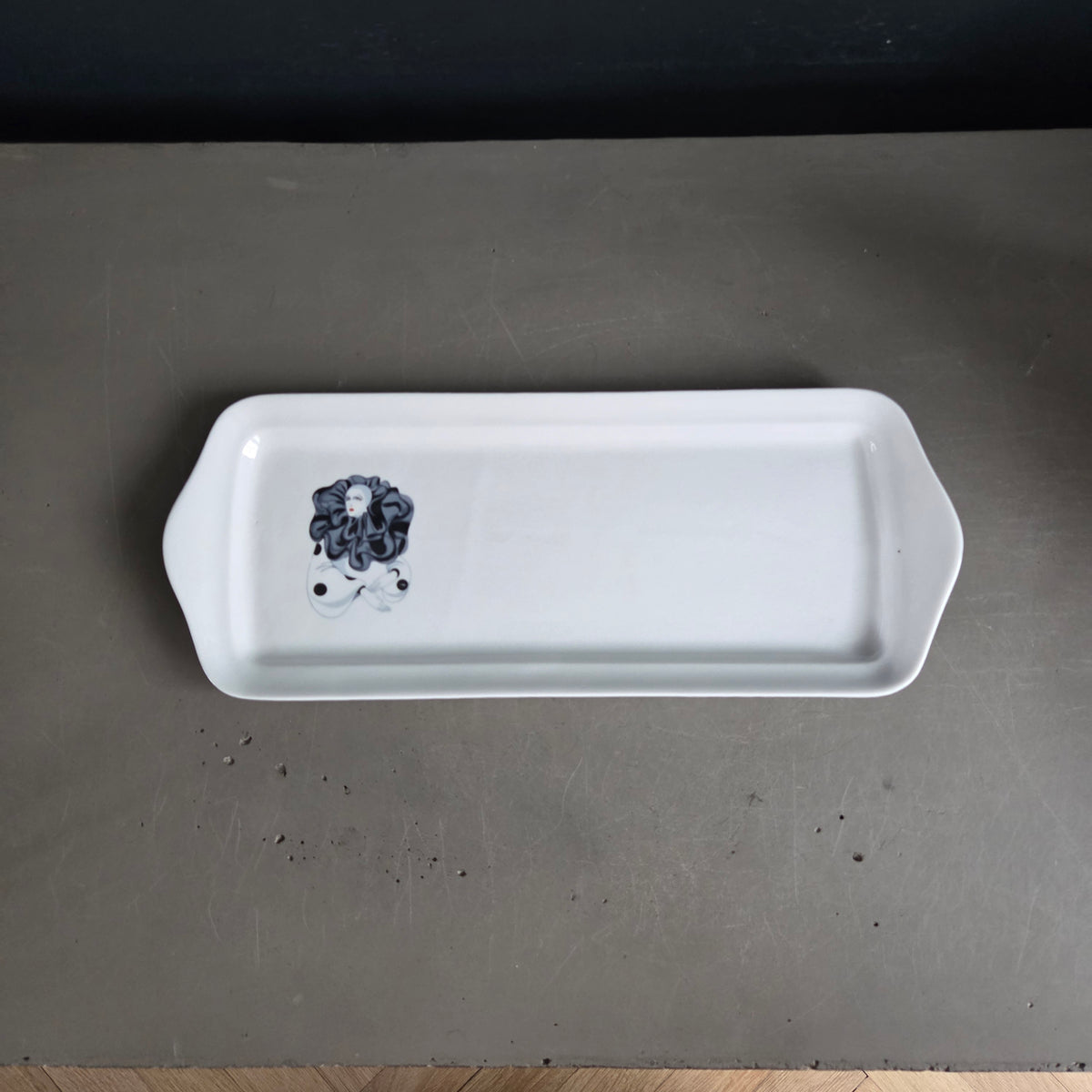 Plat à cake Pierrot Pillivuyt plat rectangulaire - Pierrot - Ref 1456