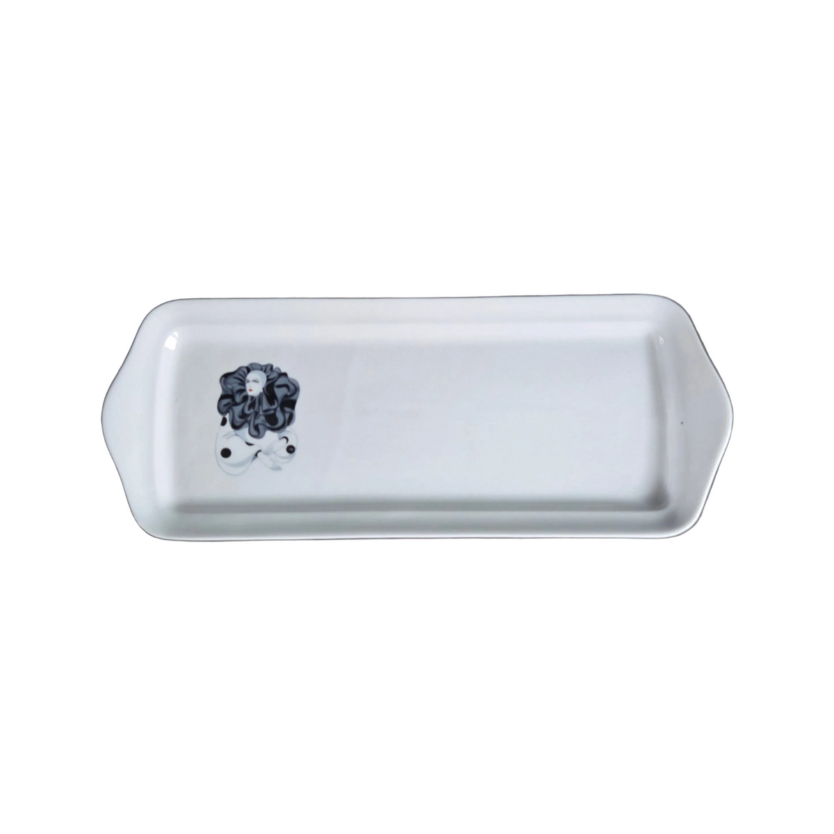 Plat à cake Pierrot Pillivuyt plat rectangulaire - Pierrot - Ref 1456