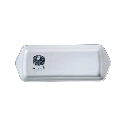 Plat à cake Pierrot Pillivuyt plat rectangulaire - Pierrot - Ref 1456