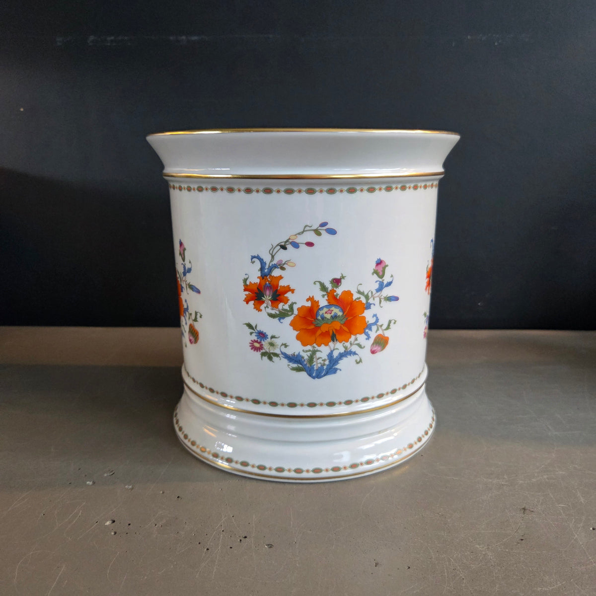 Cache-pot en porcelaine de Limoges – Raynaud & Cie - Ref 1458