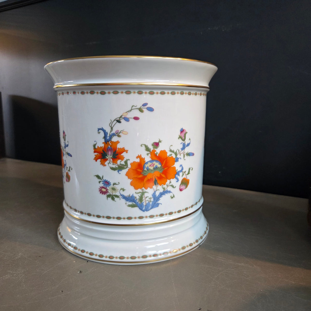 Cache-pot en porcelaine de Limoges – Raynaud & Cie - Ref 1458