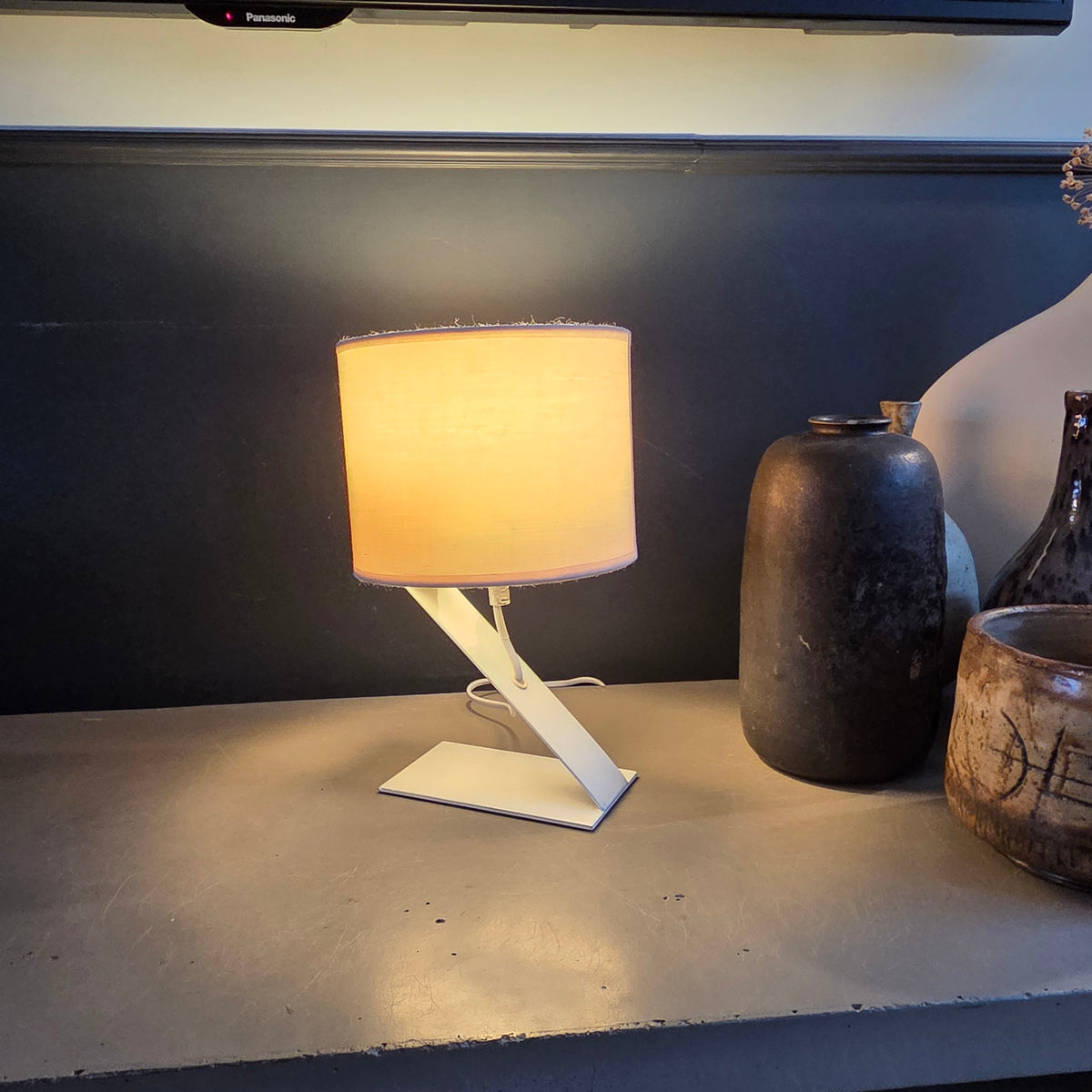 Lampe Zaz blanche - Ref 1480