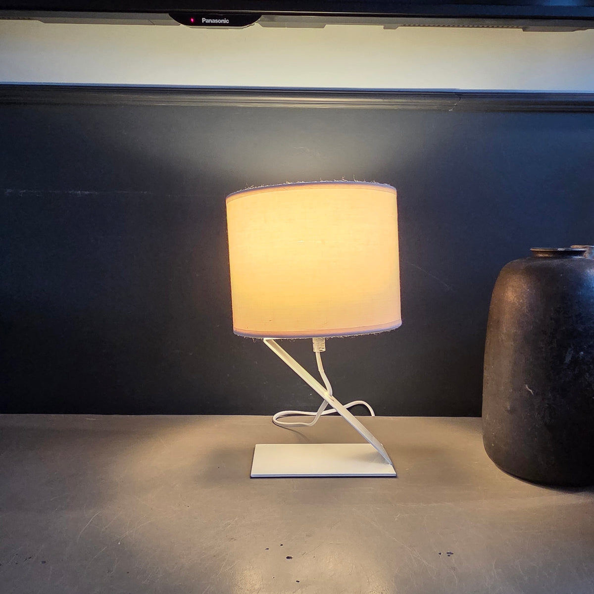 Lampe Zaz blanche - Ref 1480
