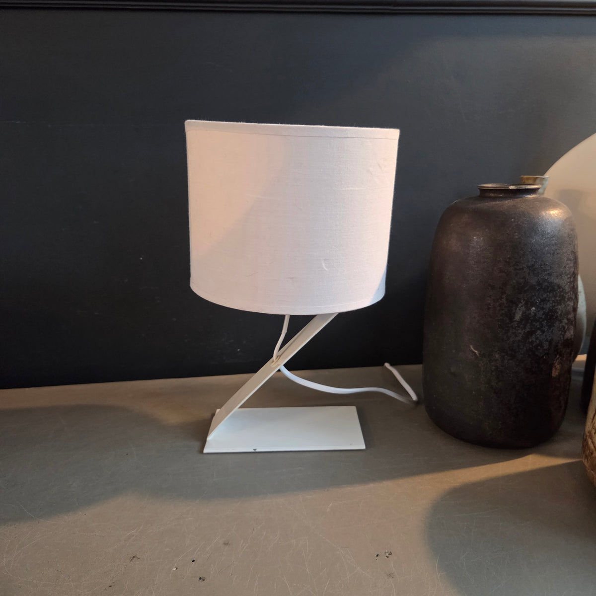 Lampe Zaz blanche - Ref 1480