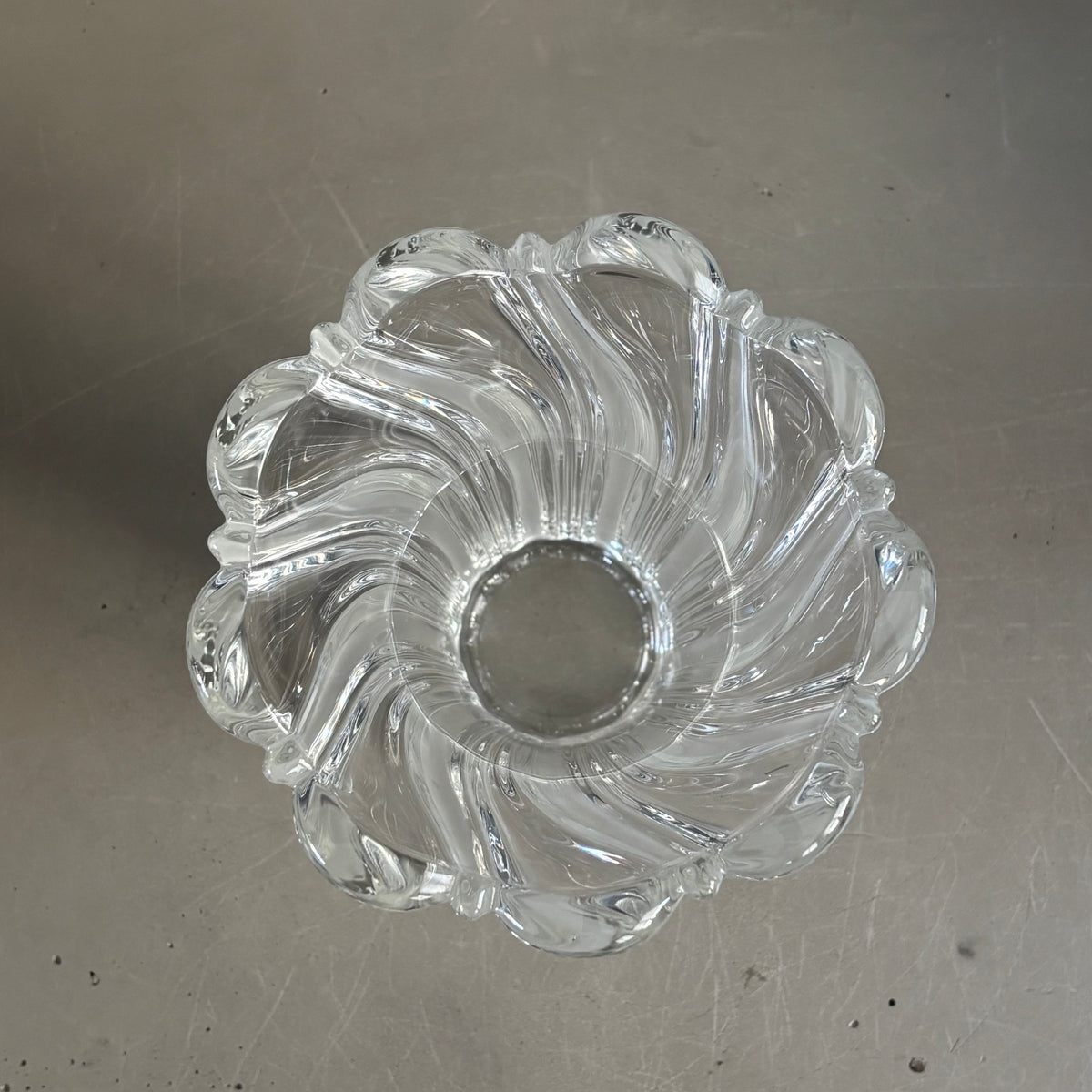Vase en cristal art-déco 20cm - Ref 1329
