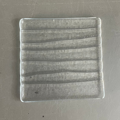 Lot de 5 sous-verres en verre trempé - Ref 1114