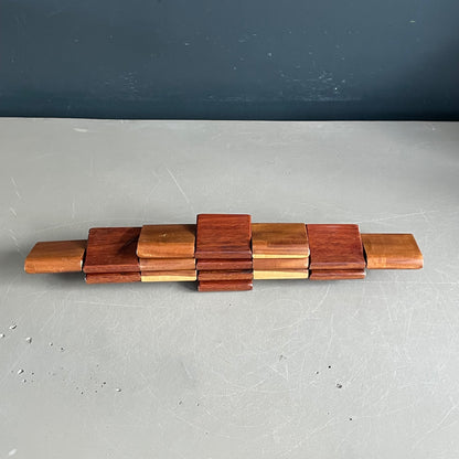 Dessous de plat articulé en bois - Ref 1057