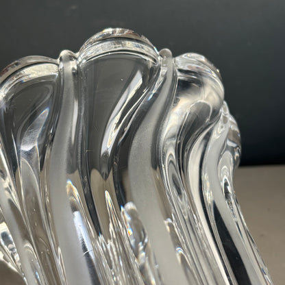 Vase en cristal art-déco 20cm - Ref 1329