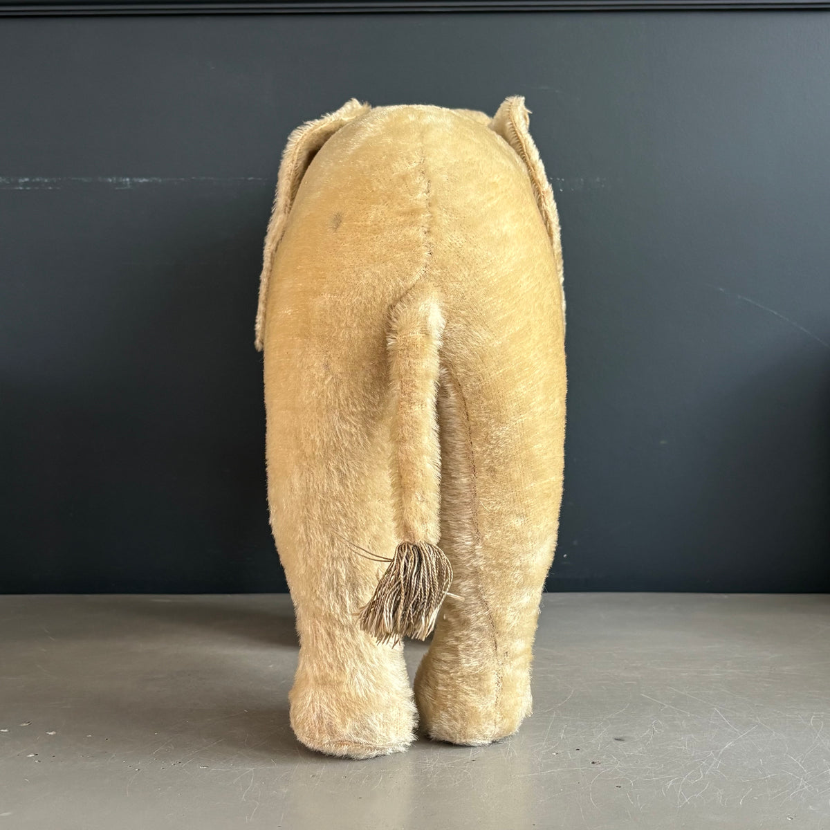 Peluche éléphant début XXème - Ref 1342