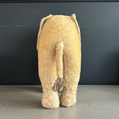 Peluche éléphant début XXème - Ref 1342