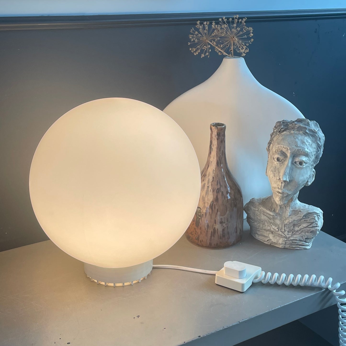 Lampe boule à poser vintage - Ref 1149