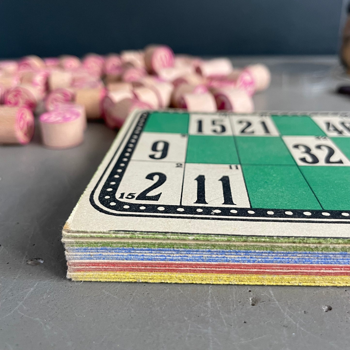 Jeu de loto ancien complet - Ref 1077