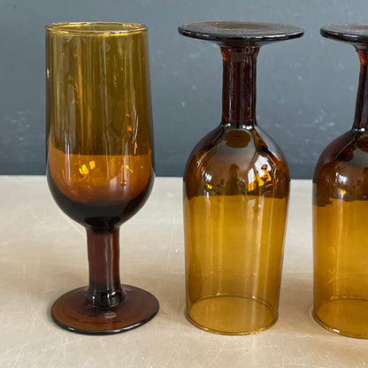 Service en verre fumé - Ref 1069