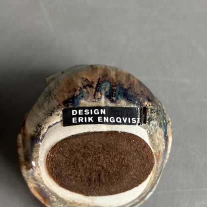 Paire d’oiseaux en grès - Erik Engkvist pour Jie Gantofta - Suède - 1960/70 - Ref 1291