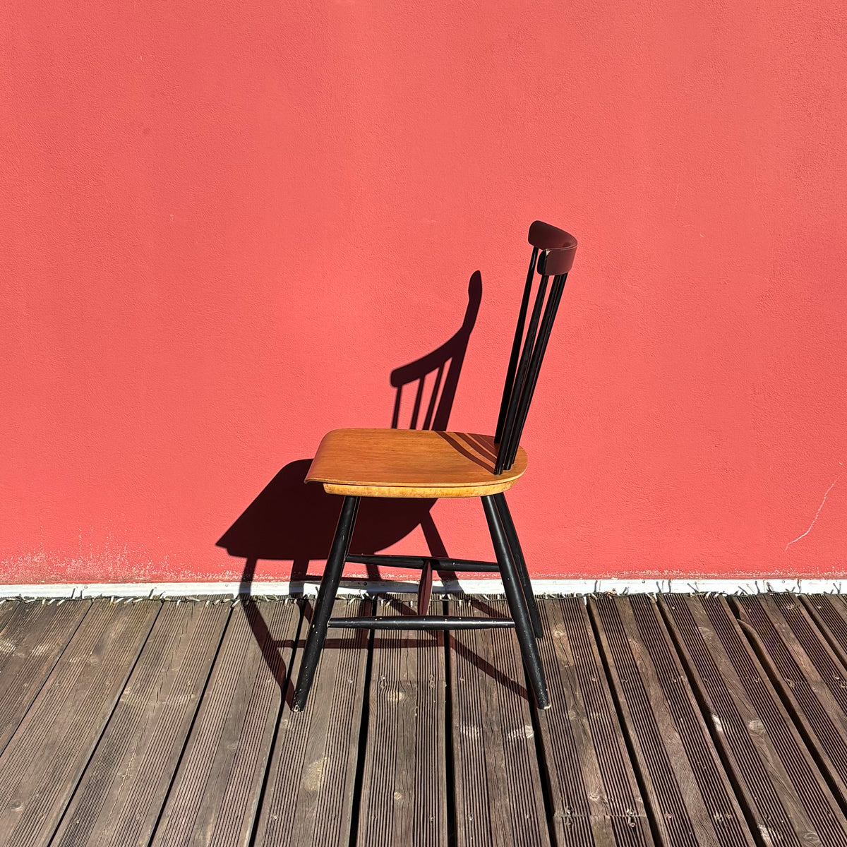 Ensemble de 4 chaises de Sven-Erik Fryklund pour Hagafors, Suède, 60’s - Ref 1397