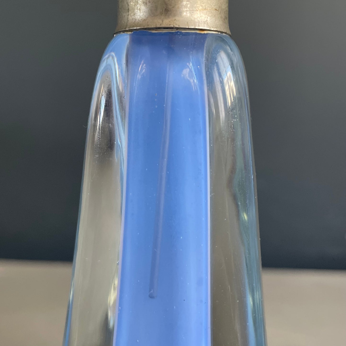 Ensemble en verre soufflé bicolore - Ref 1070