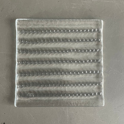 Lot de 5 sous-verres en verre trempé - Ref 1114
