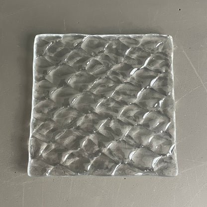 Lot de 5 sous-verres en verre trempé - Ref 1114