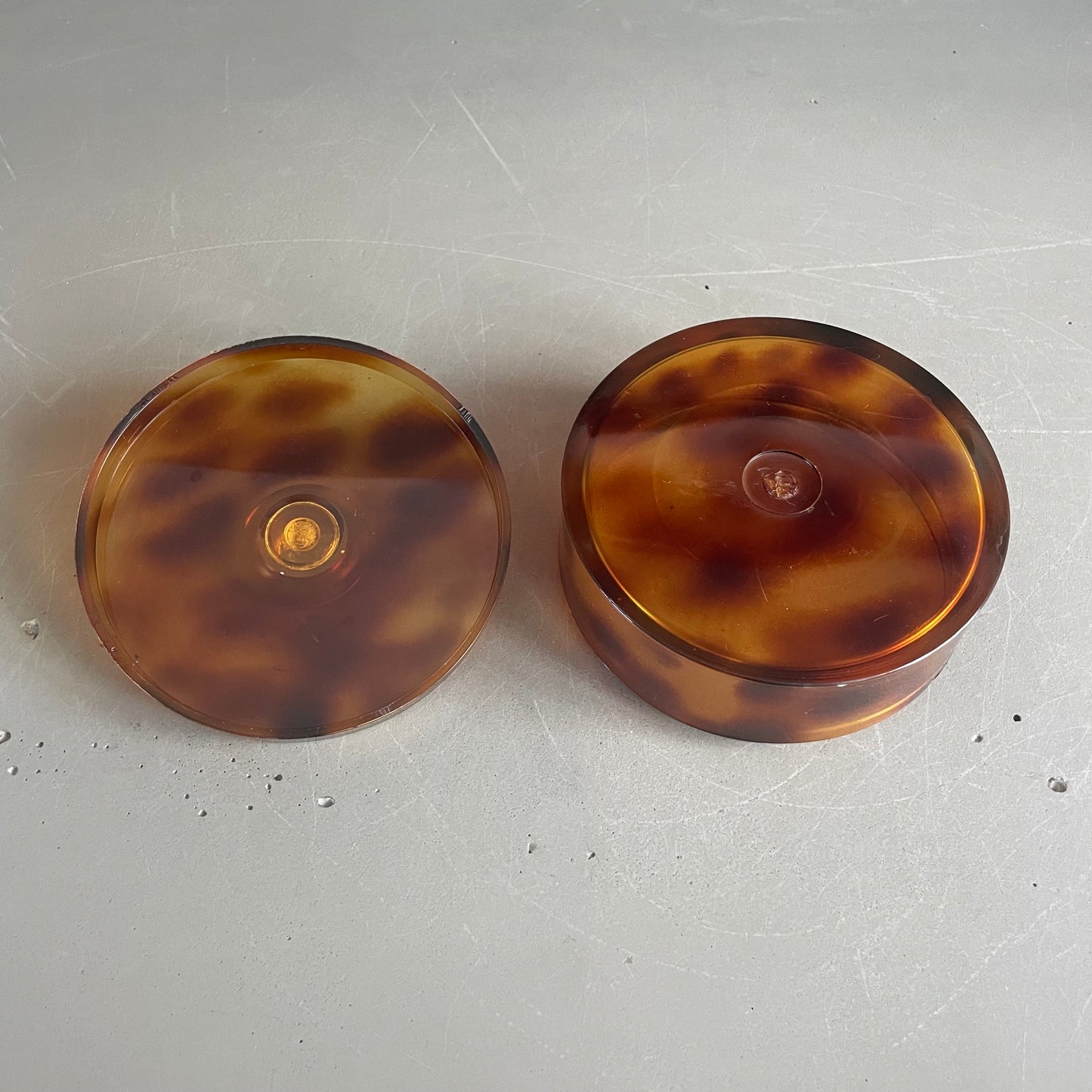 Boîte en lucite vintage - Ref 1051