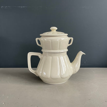 Cafetière ancienne avec filtre en céramique - Ref 1174