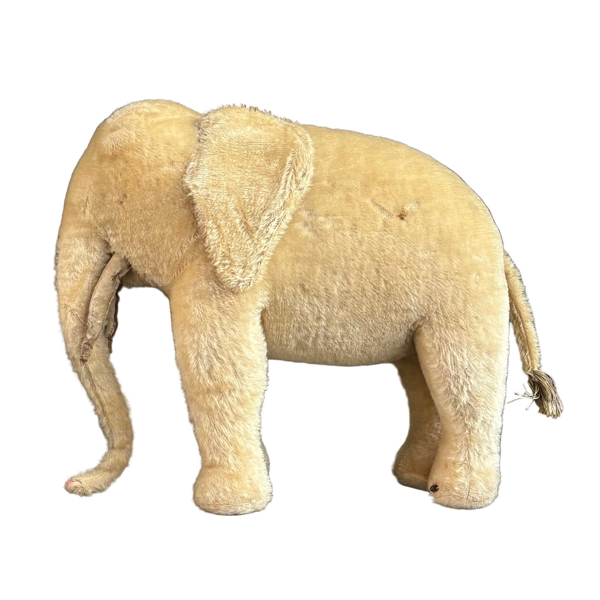 Peluche éléphant début XXème - Ref 1342