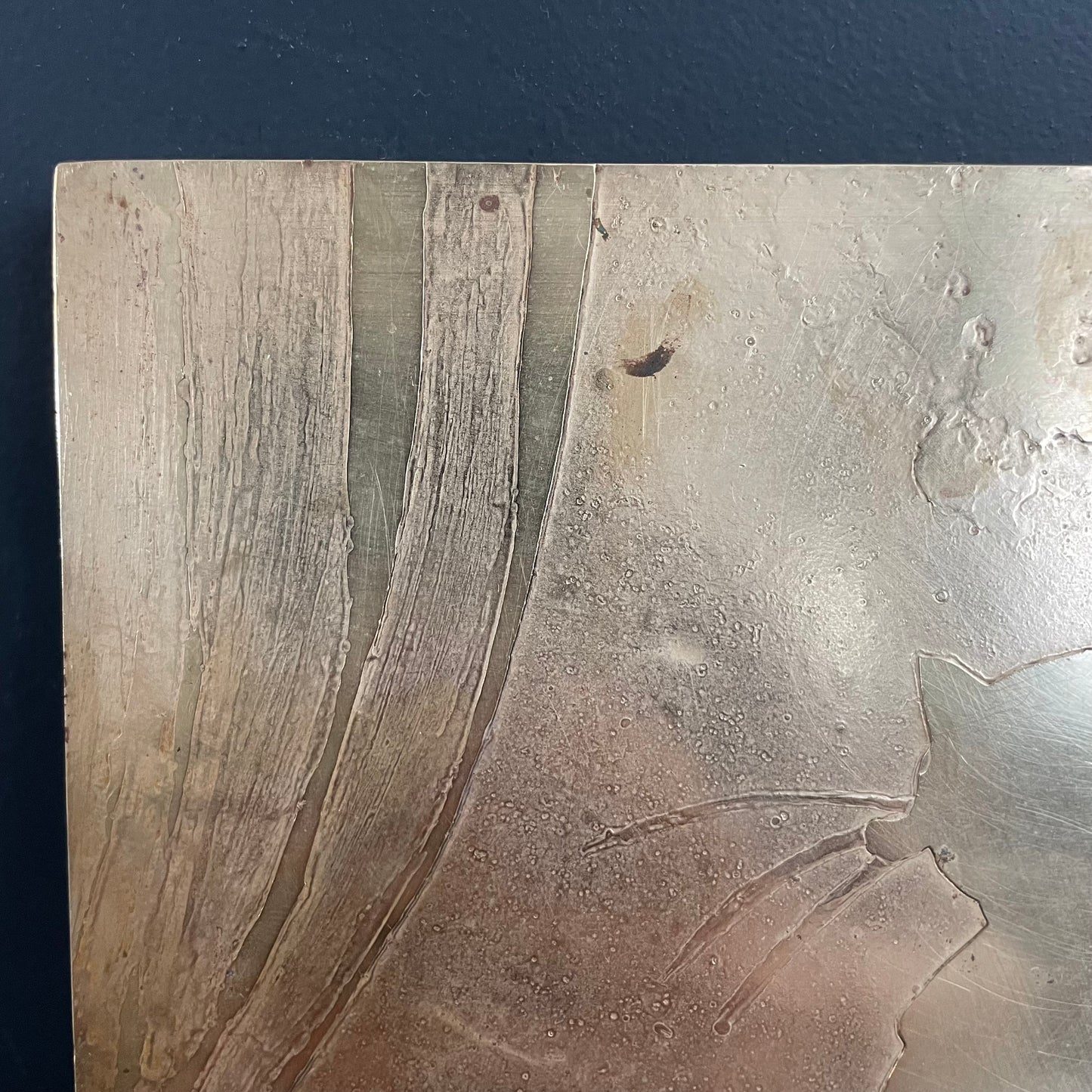 Plaque gravure sur laiton - Ref 1086