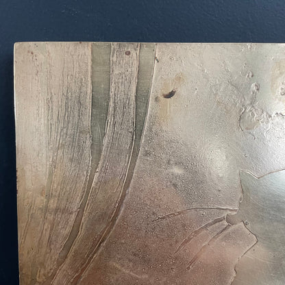 Plaque gravure sur laiton - Ref 1086