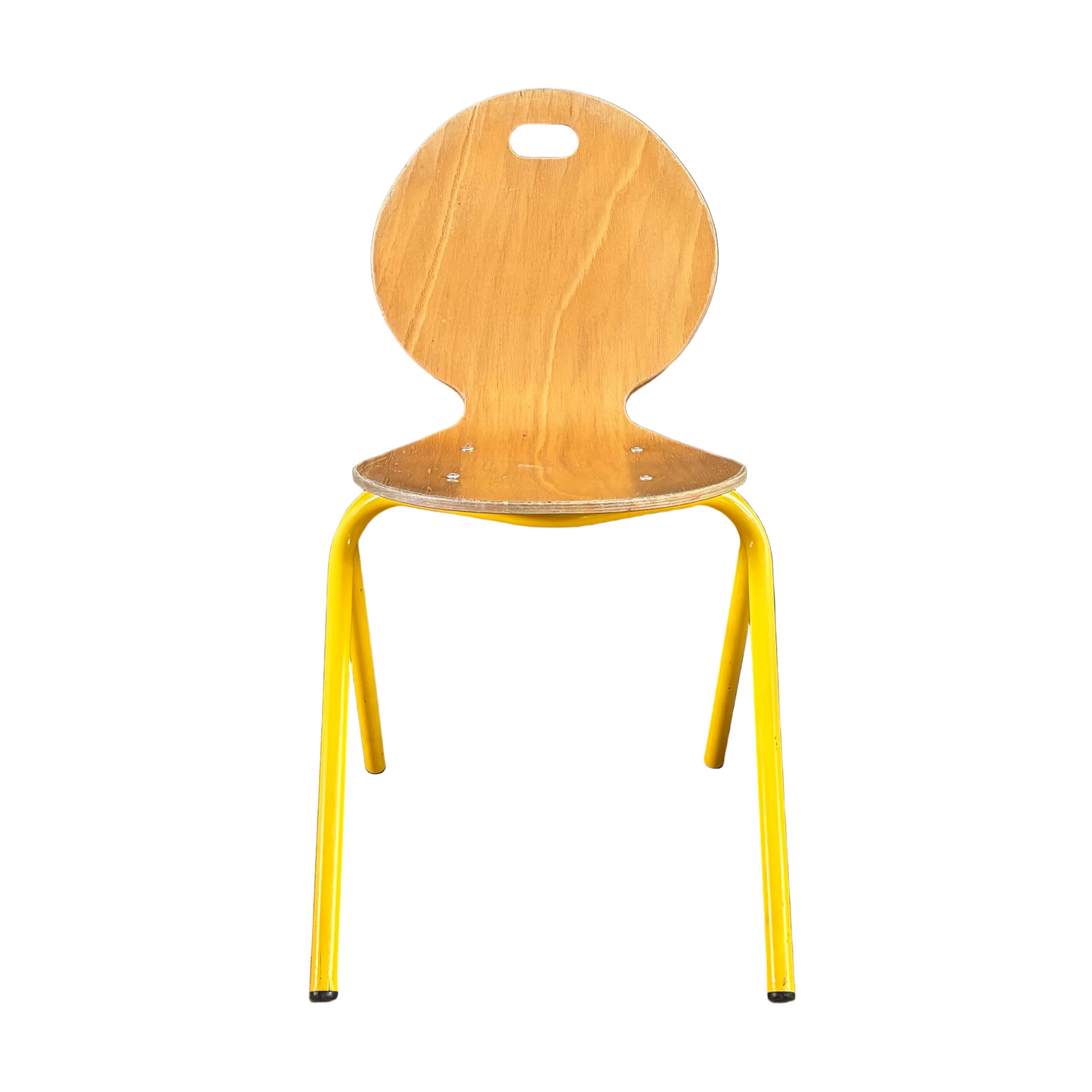 Chaise d’école enfant en lamellé-collé cintré - Ref 1239