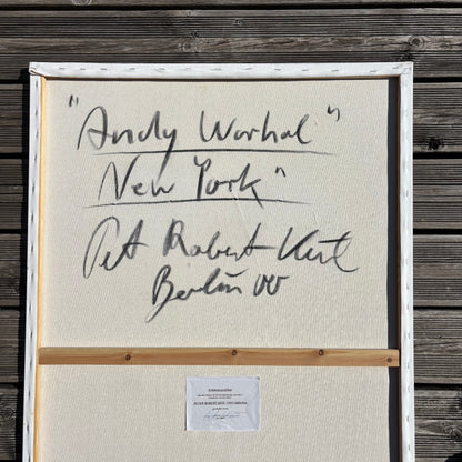 Tableau d’Andy Wahrol par Peter Robert Keil - Avec certificat d’authenticité - Ref 1242