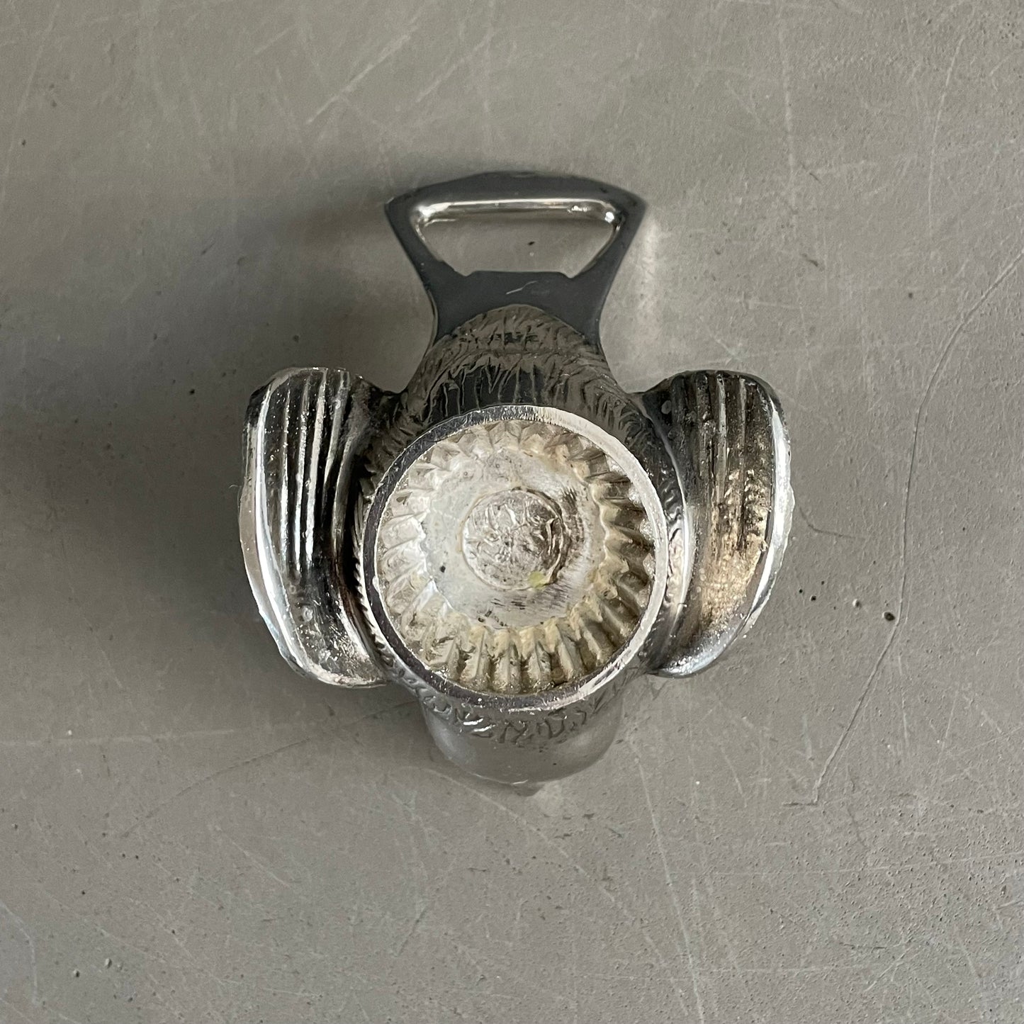Décapsuleur - Ouvre-bouteille oiseau en métal argenté - Ref 1193