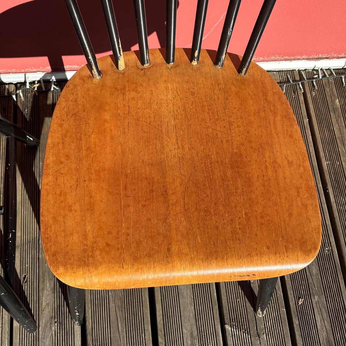 Ensemble de 4 chaises de Sven-Erik Fryklund pour Hagafors, Suède, 60’s - Ref 1397