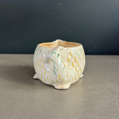 Pot à lait poisson - céramique artisanale - Ref 1374