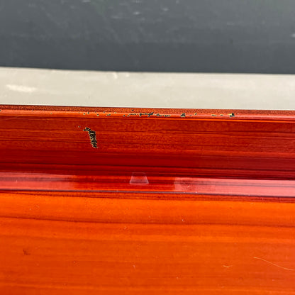 Plateau japonais en plastique façon bois - Ref 1195