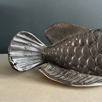 Poisson carpe en céramique - Ref 1344