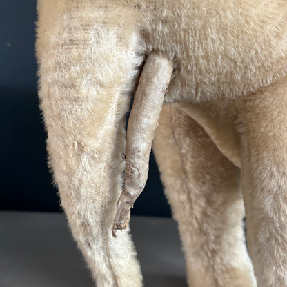 Peluche éléphant début XXème - Ref 1342