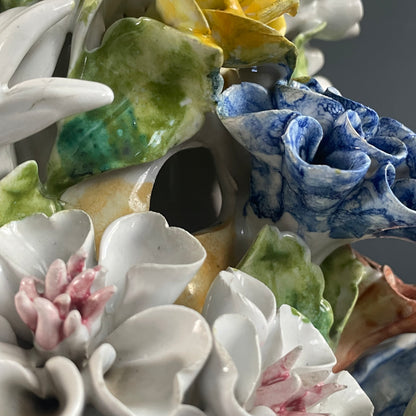 Bouquet en porcelaine - Centre de table - Ref 1113