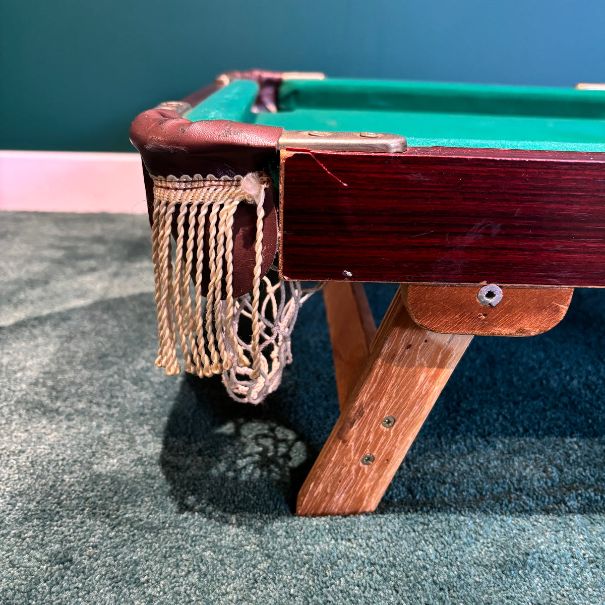 Billard de table ancien et complet - Ref 1385