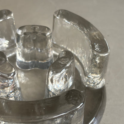 Chauffe-plat en verre moulé pressé - Ref 1256