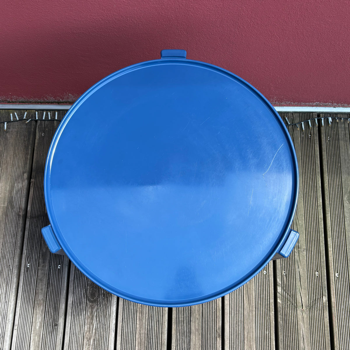 Desserte roulante space-age bleu marine - Ref 1283