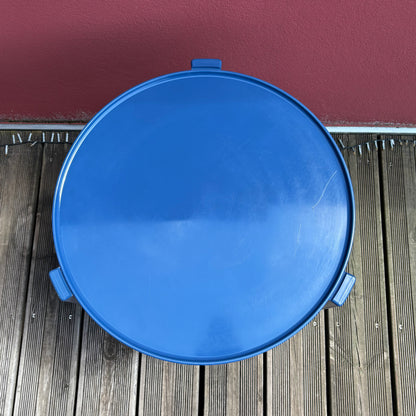 Desserte roulante space-age bleu marine - Ref 1283